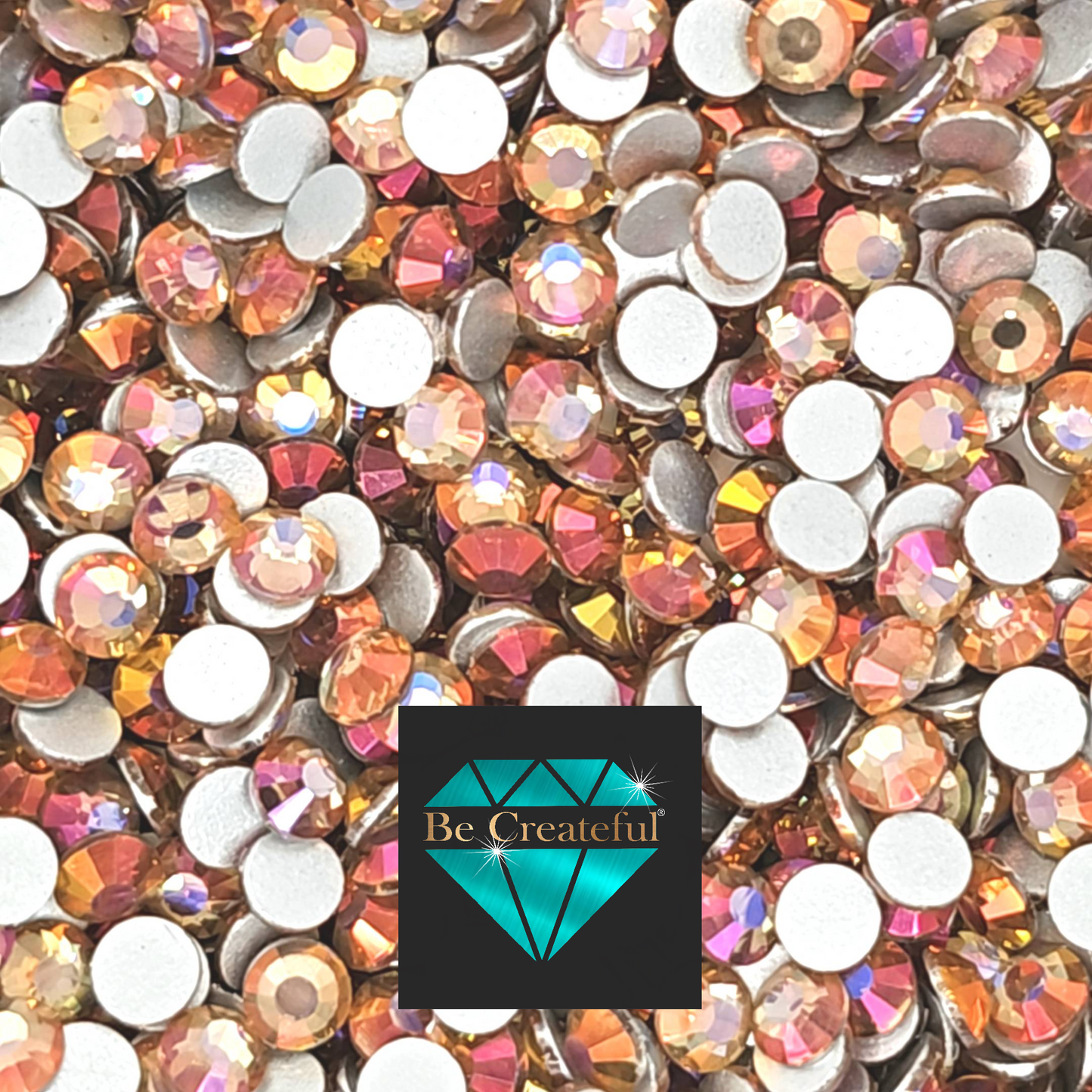 Mirage Champagne Flatback Rhinestones