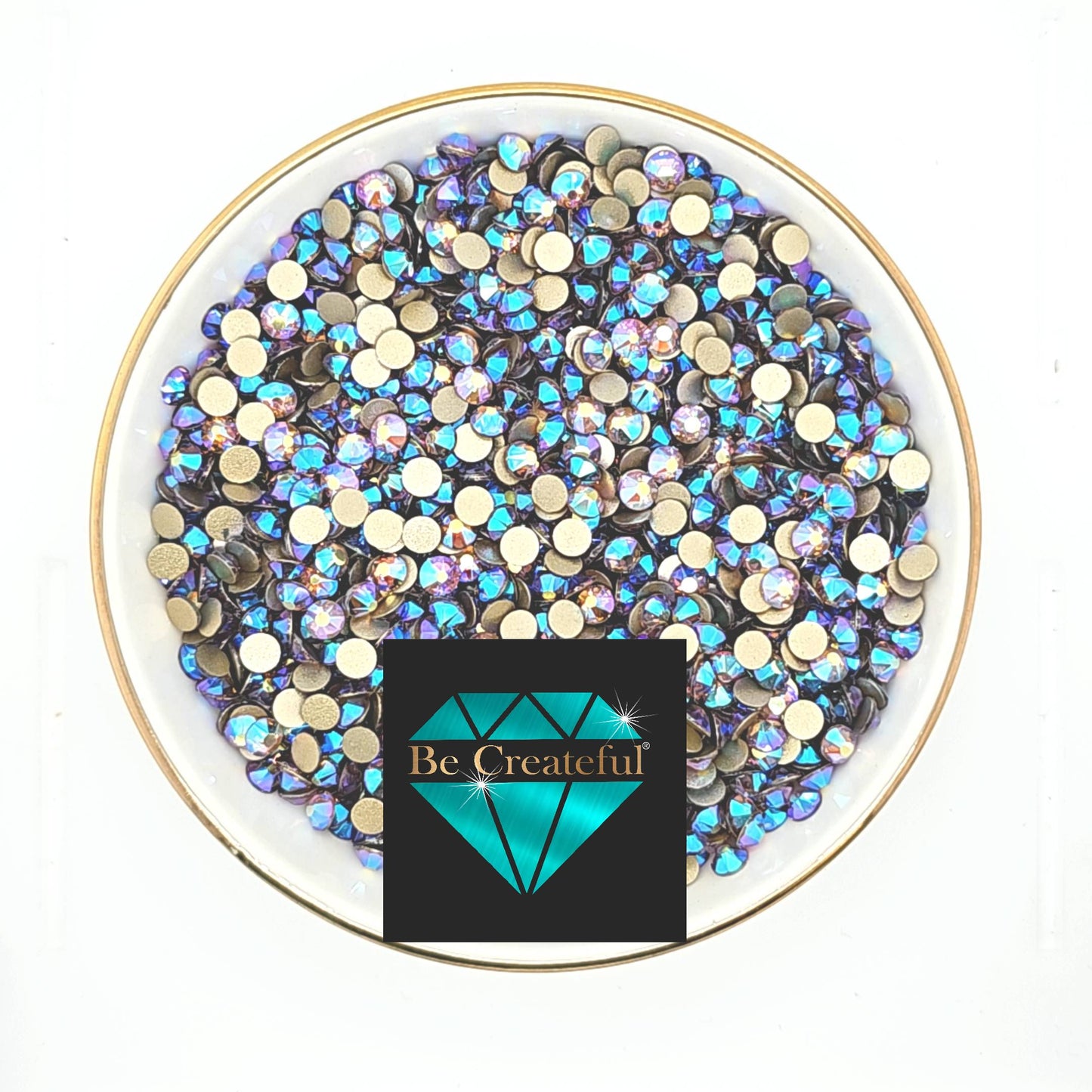 FLATBACK LUXE® Light Topaz AB Rhinestones