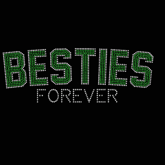 Besties Forever Rhinestone Transfer