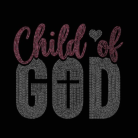Child of God Hotfix Rhinestone Transfer