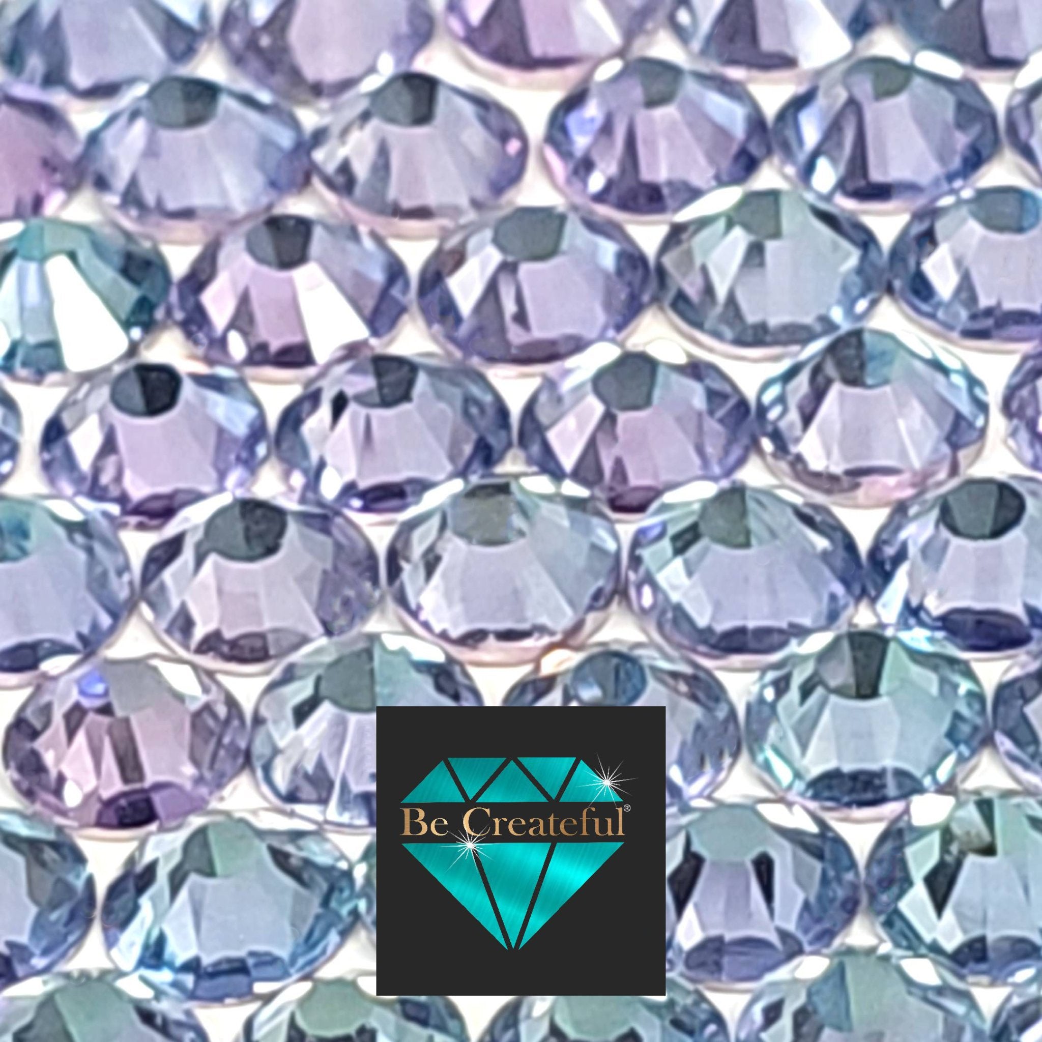 Light Blue Rhinestones