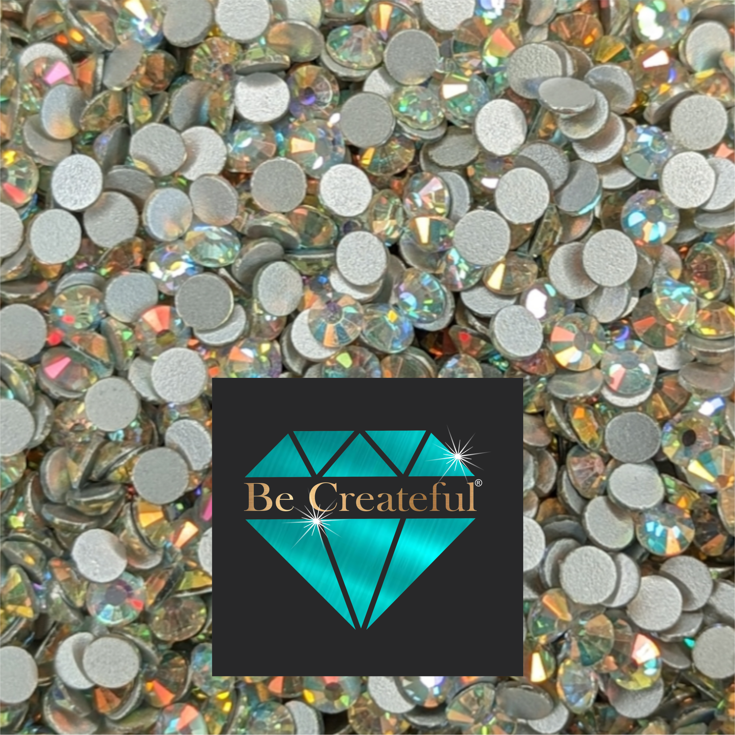 Dream Sunset Flatback Rhinestones - Glass rhinestones - Glass Flatback Rhinestones