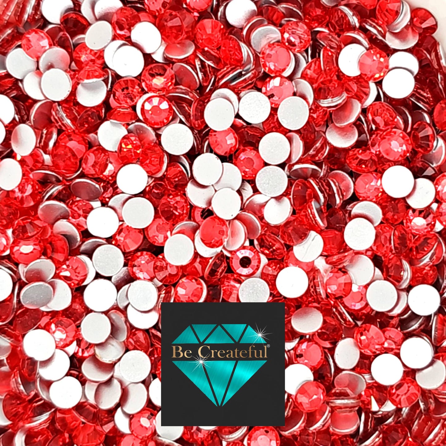 Flatback Indian Pink Rhinestones