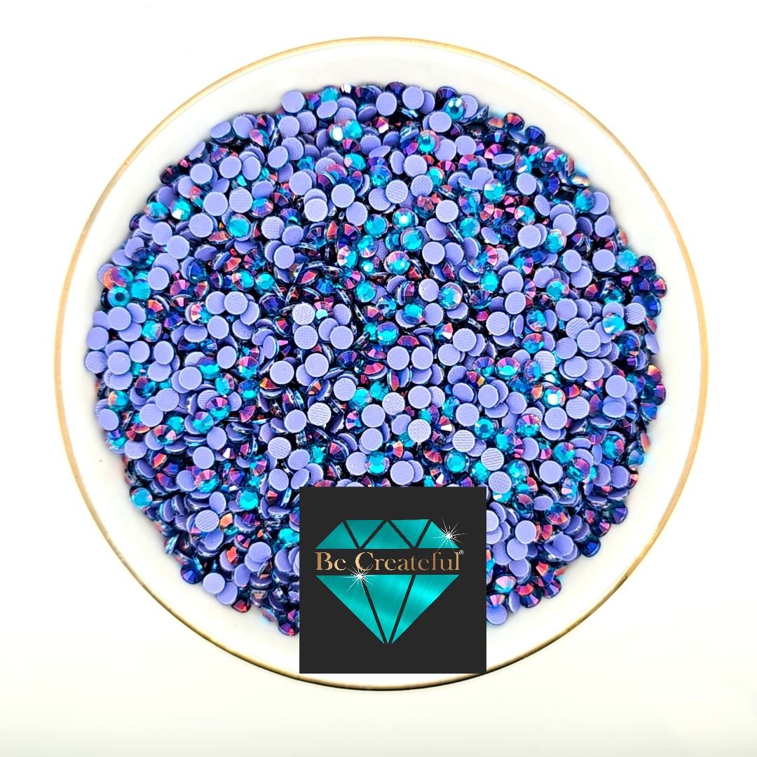 LUXE® Mirage Blue Zircon Rhinestones - High Quality Hotfix Rhinestone