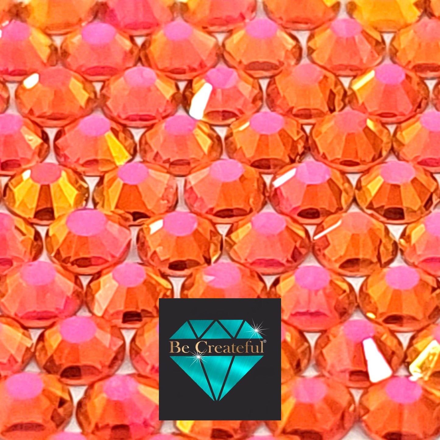 Multi-Size Mirage Sunrise Flatback Rhinestones