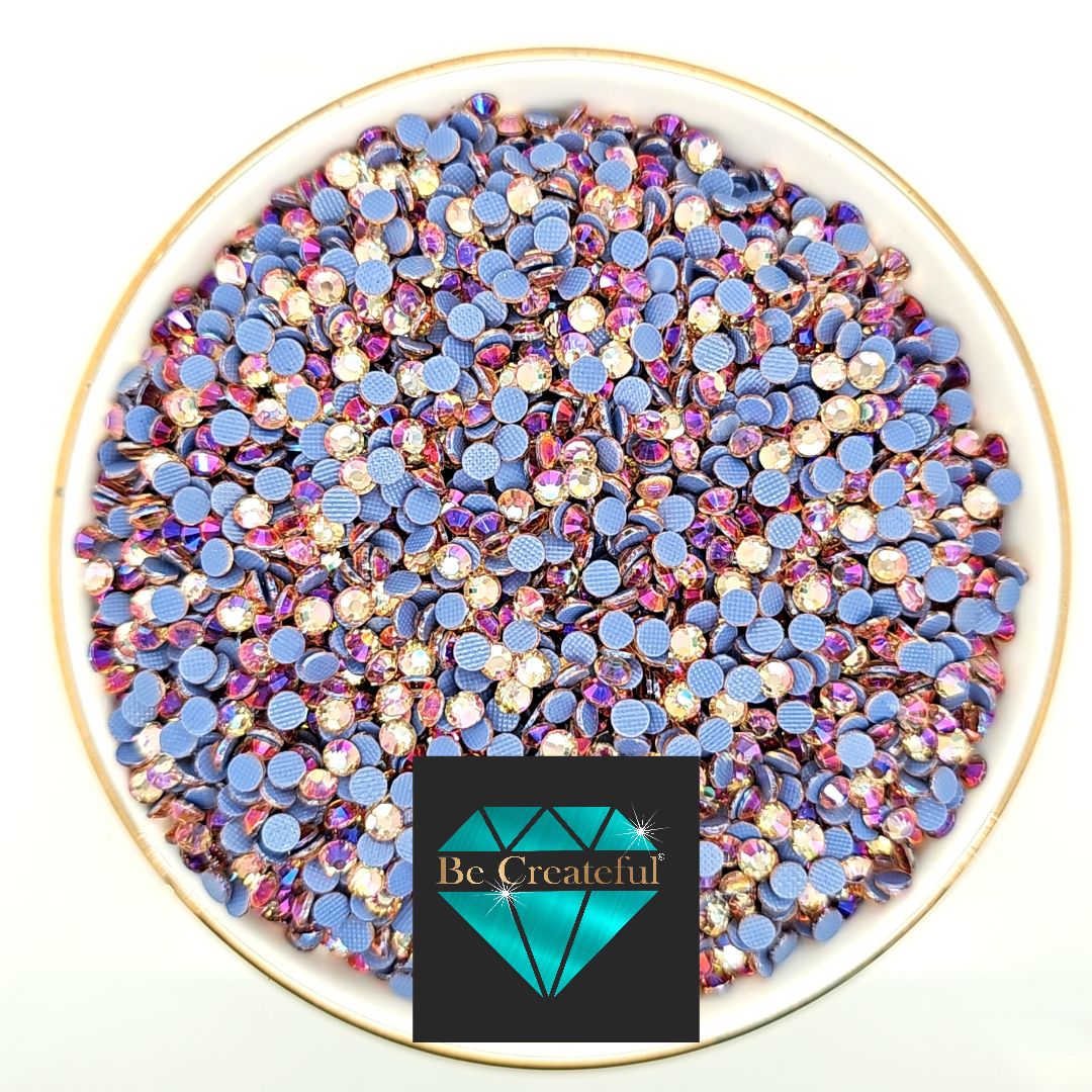 LUXE® Mirage Champagne Rhinestones - High Quality Hotfix Rhinestone