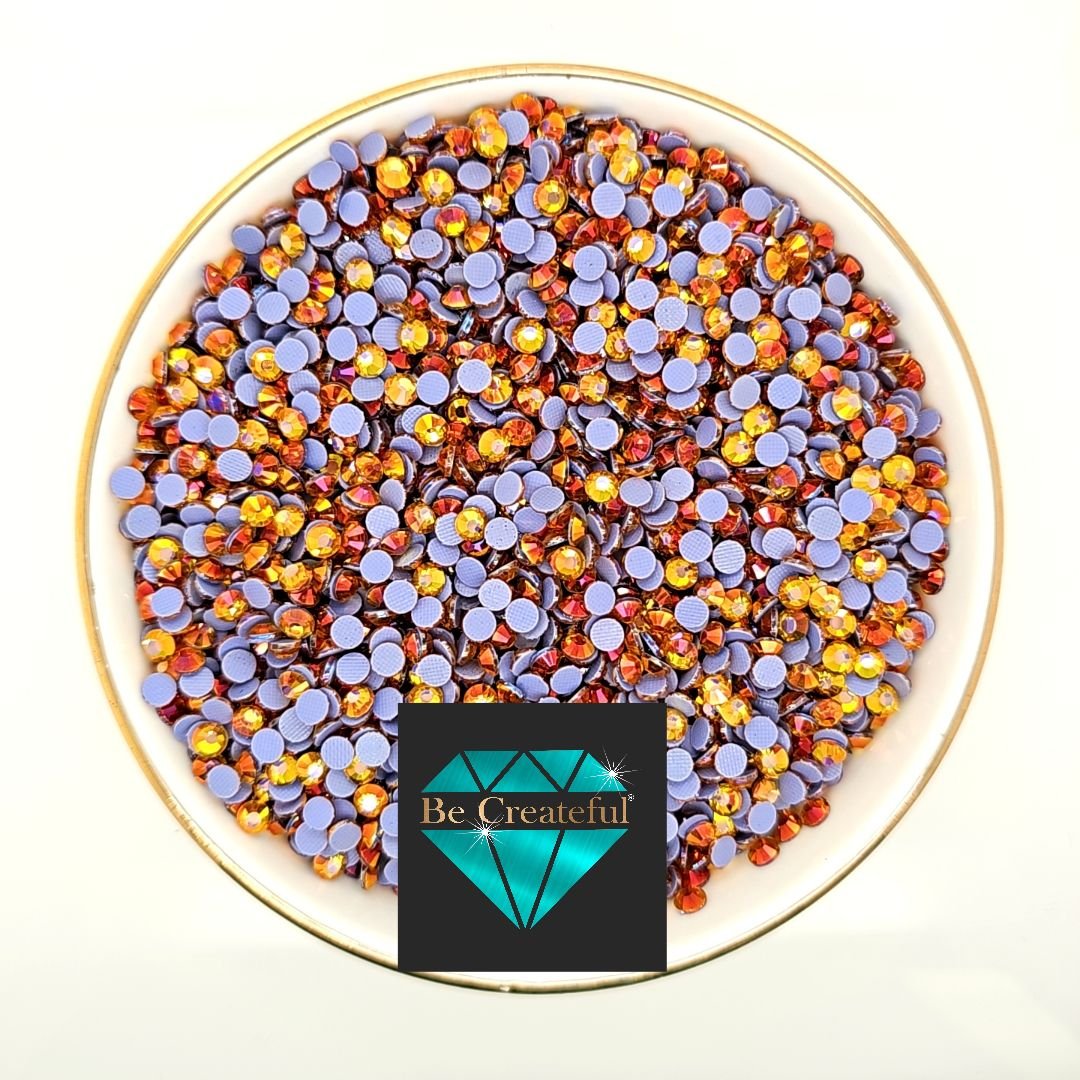 LUXE® Mirage Topaz Rhinestones - High Quality Hotfix Rhinestone
