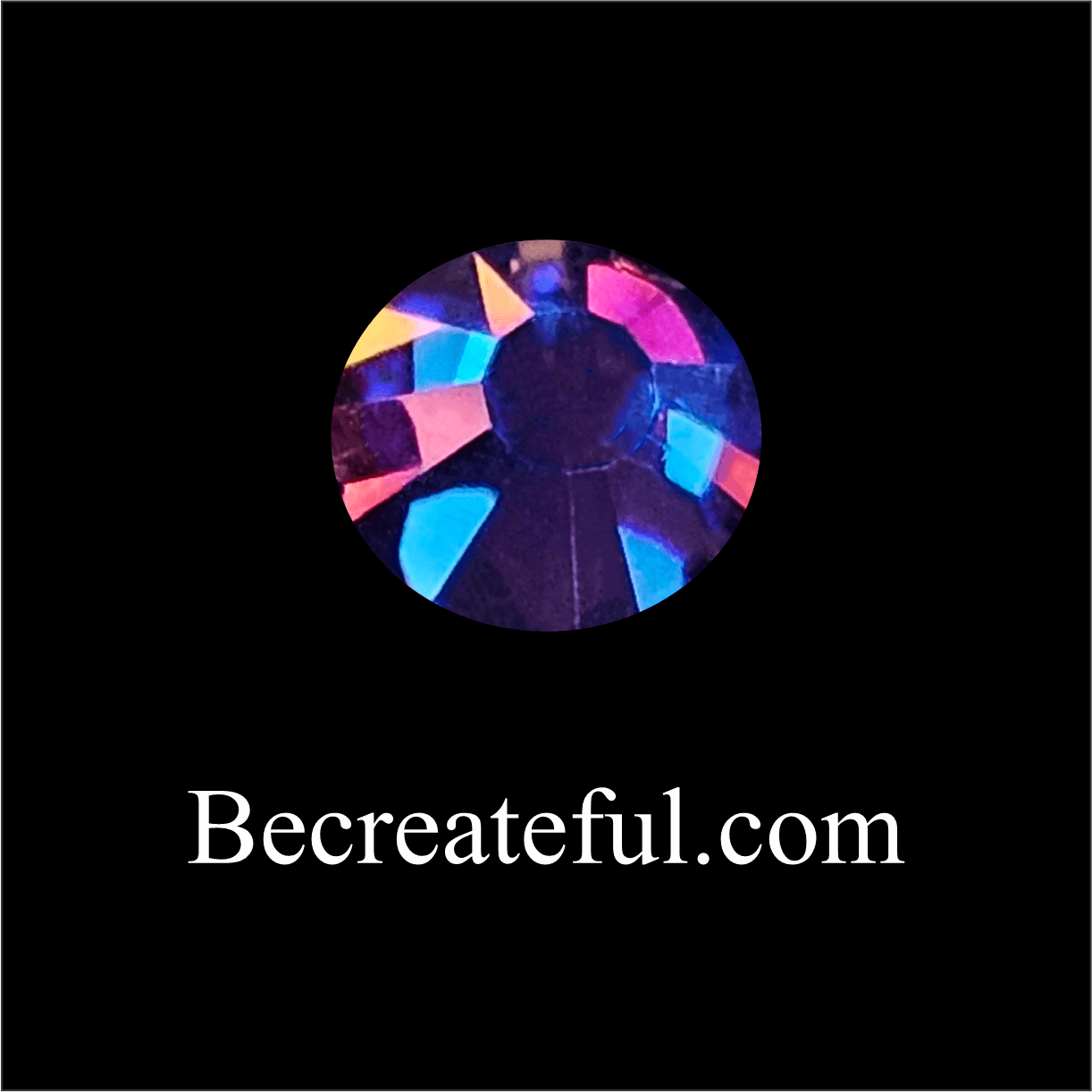 LUXE® Mirage Cobalt Rhinestones - High Quality Hotfix Rhinestone