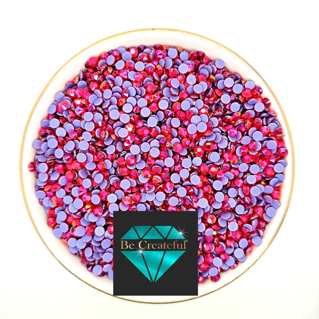 Mirage Siam LUXE® HOTFIX Rhinestones - High Quality Flatback Rhinestones