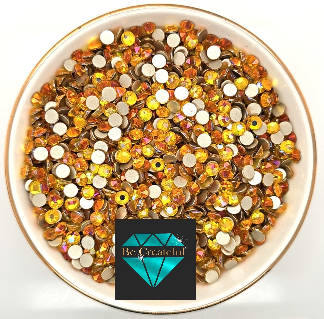 LUXE® Mirage Topaz Flatback Rhinestones