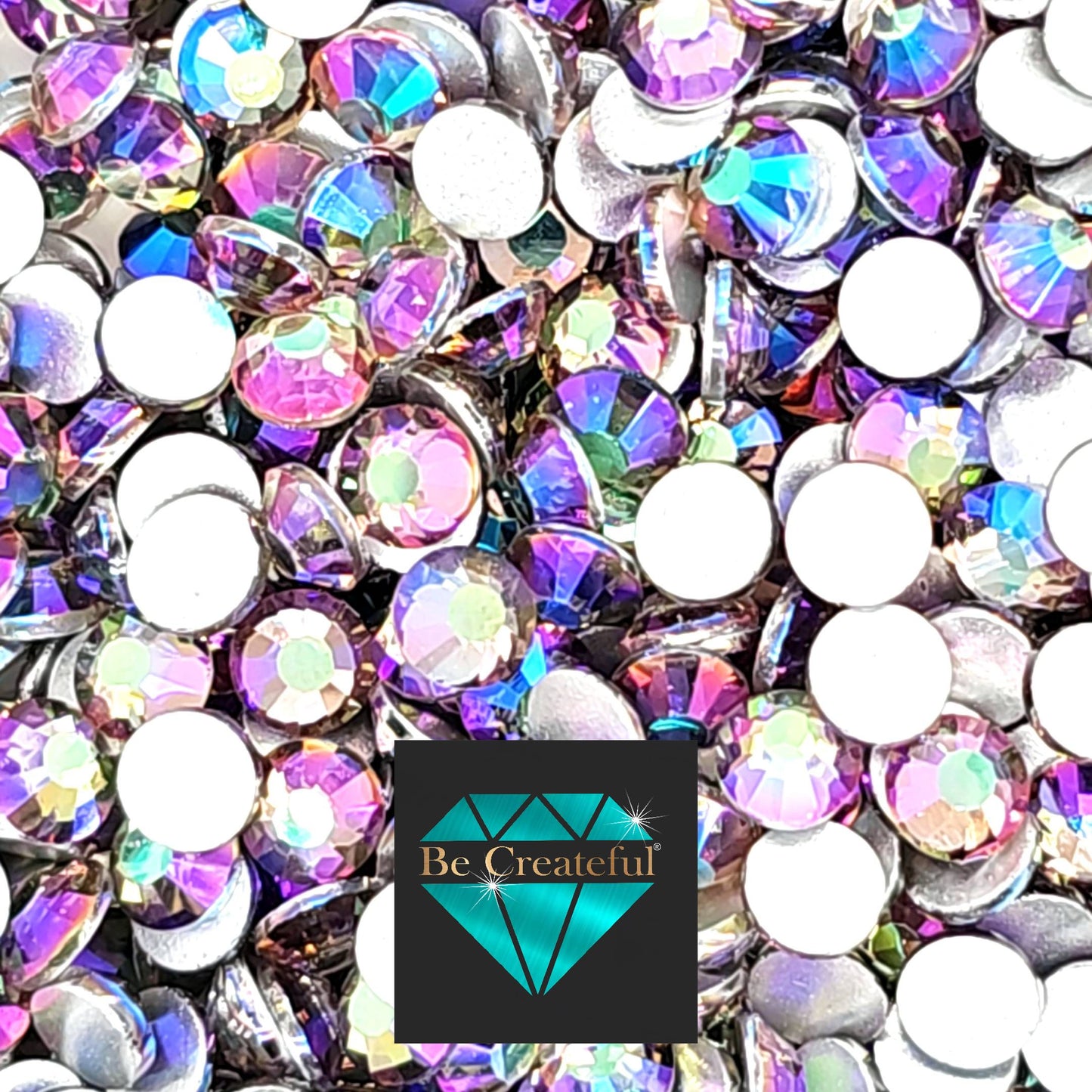 Multi-Size Phantom Flatback Rhinestones