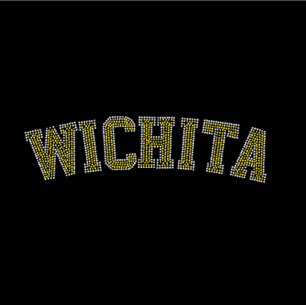 WICHITA 2 Color Rhinestone Transfer