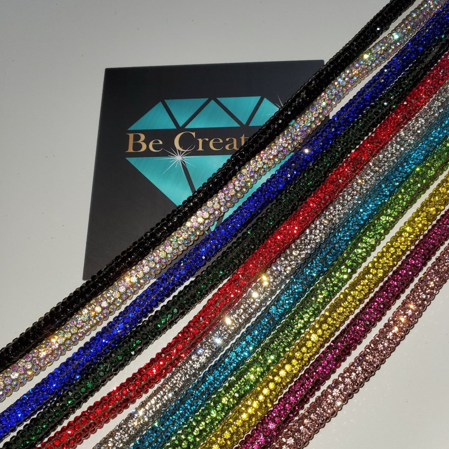 Be Createful Rhinestone Hoodie Strings - Rhinestone rope - Rhinestone String