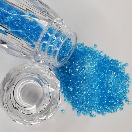 Aquamarine Pixie Dust rhinestones -Wholesale Rhinestone Nail Art - Rhinestone Nail Art - Wholesale Rhinestones - Rhinestone Store - Bling Your Things - Rhinestones-Wholesale - Flatback rhinestones - US Wholesale Rhinestone Supplier - Rhinestone Wholesaler - US Rhinestones Supplier - 5 ⭐rated