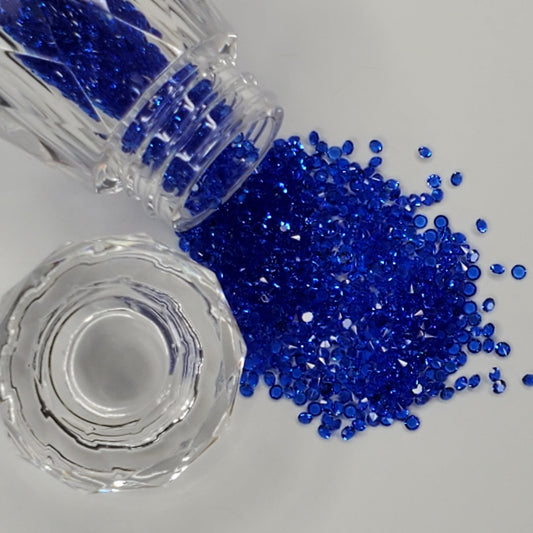 Cobalt Blue Pixie Dust rhinestones -Rhinestone Nail Art - Wholesale Rhinestones - Rhinestone - Flatback rhinestones - 5⭐rated