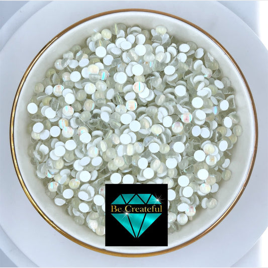 Multi-Size White Mermaid Tears Flatback - Mixed Size White Mermaid Tears rhinestones - flatback mermaid tear rhinestones