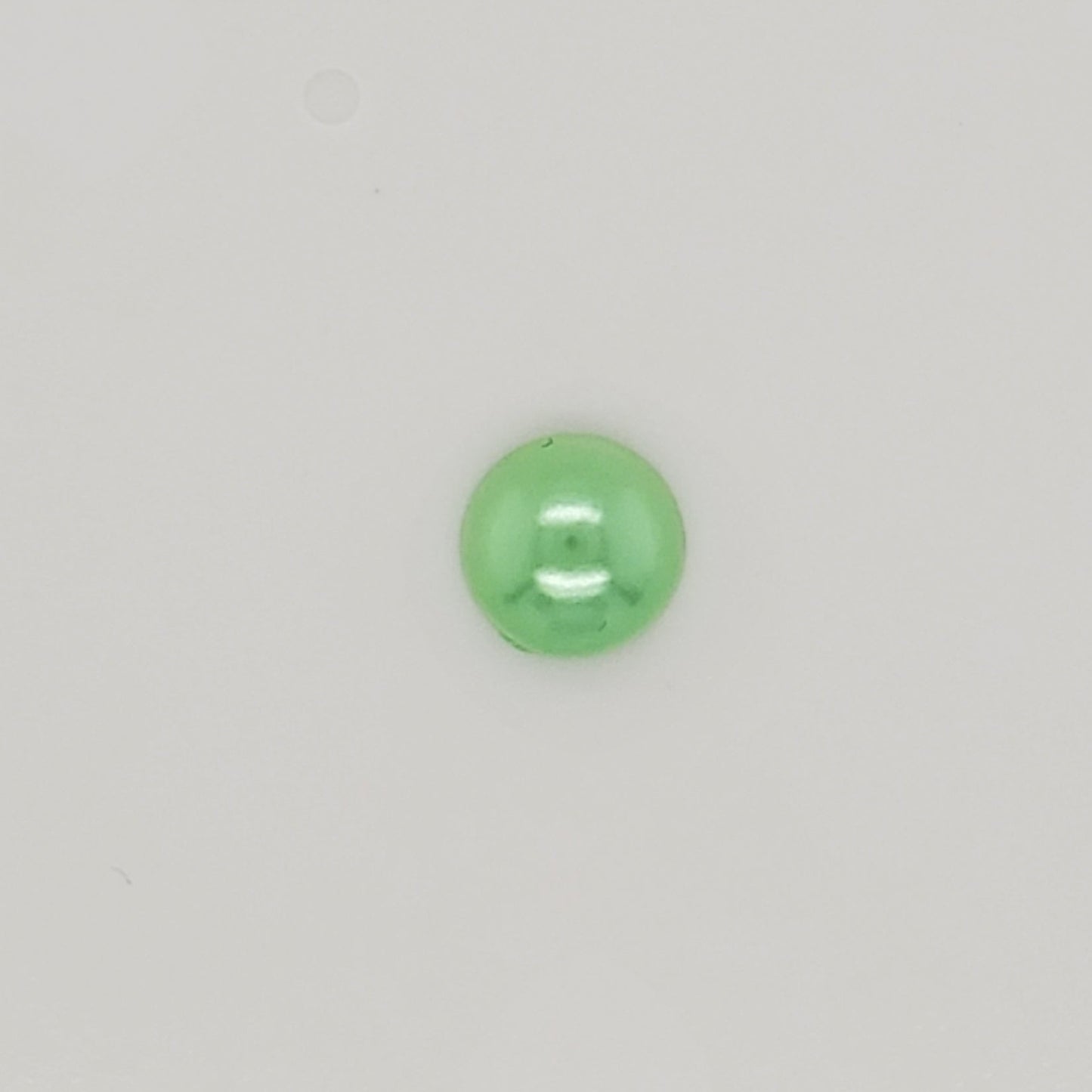 Peridot Green Resin Decoden Cabochon Flatback Pearls