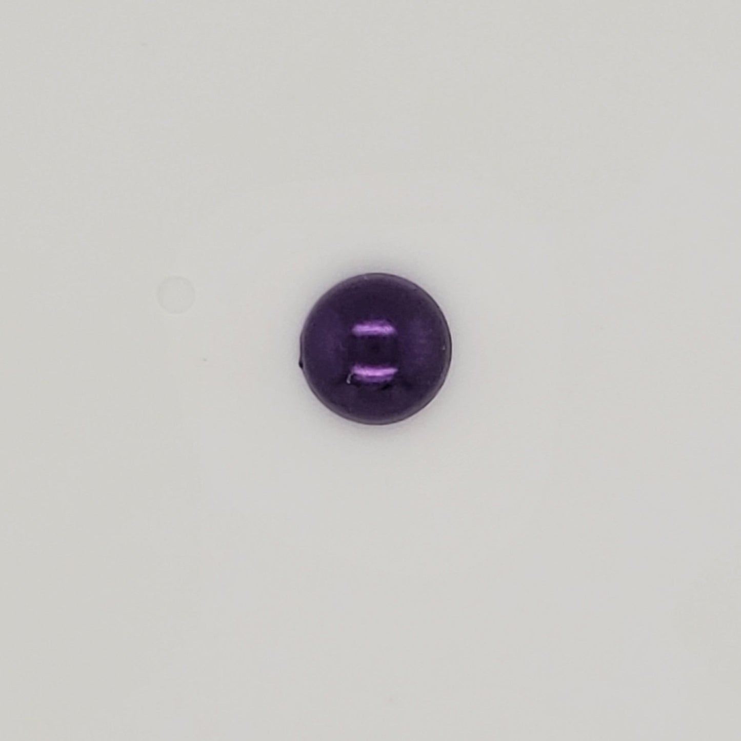 Purple Resin Decoden Cabochon Flatback Pearls