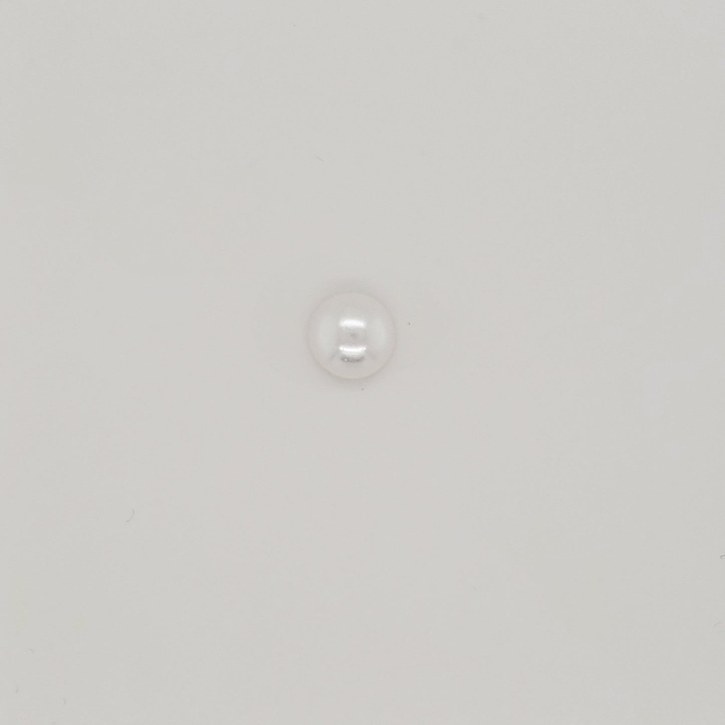 White Resin Decoden Cabochon Flatback Pearls
