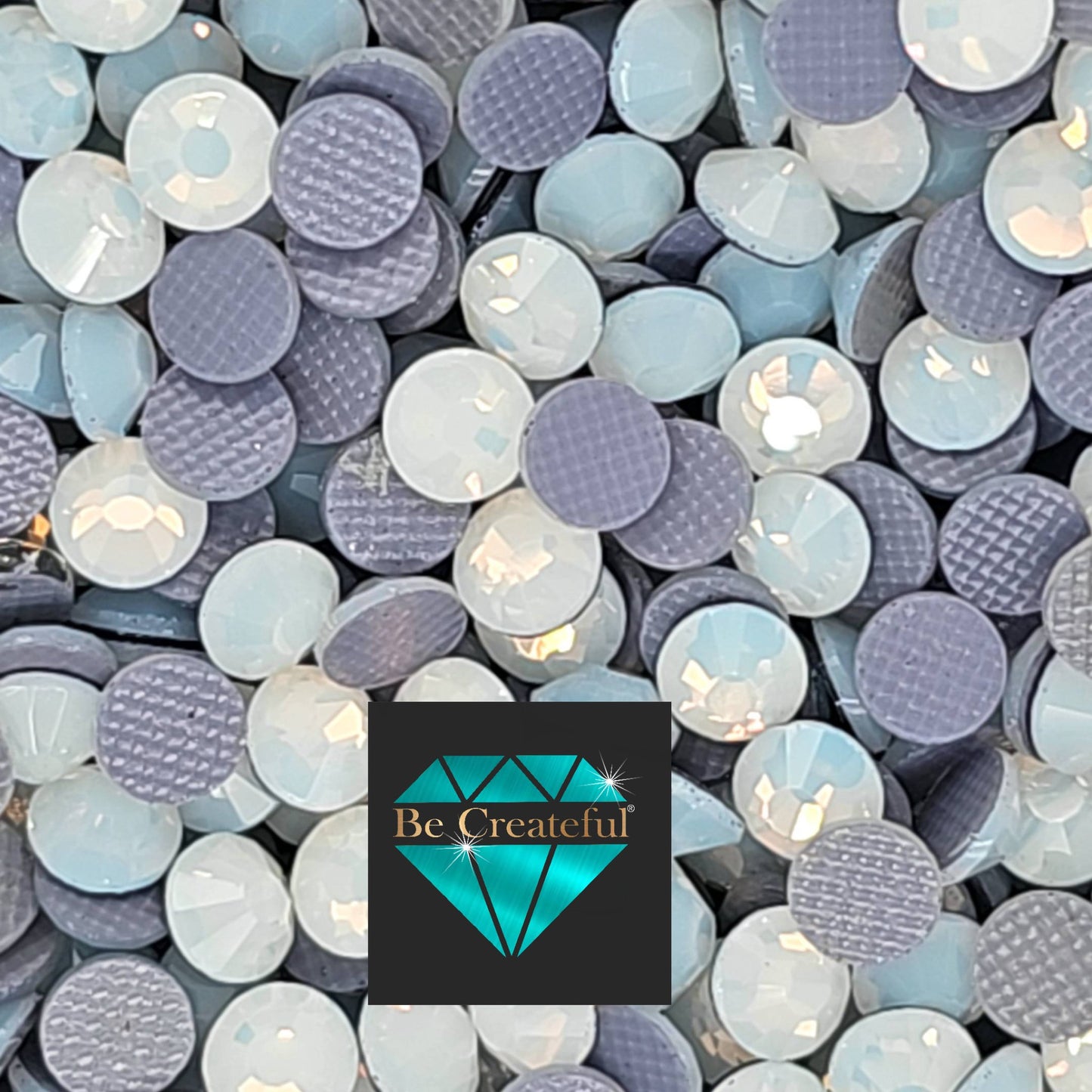 LUXE® White Opal HOTFIX Rhinestones Media 1 of 11