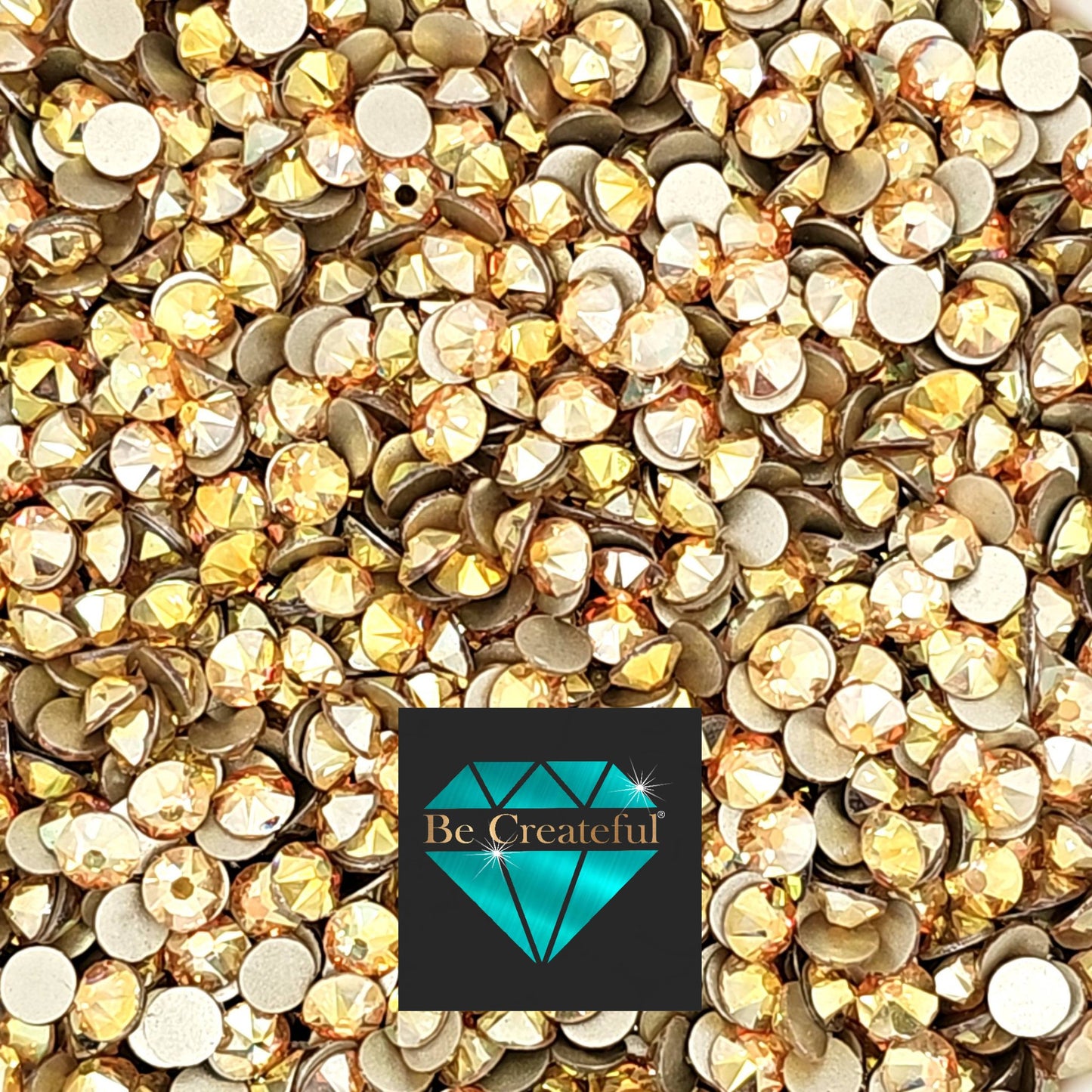 FLATBACK LUXE® Dream Citrine Rhinestones