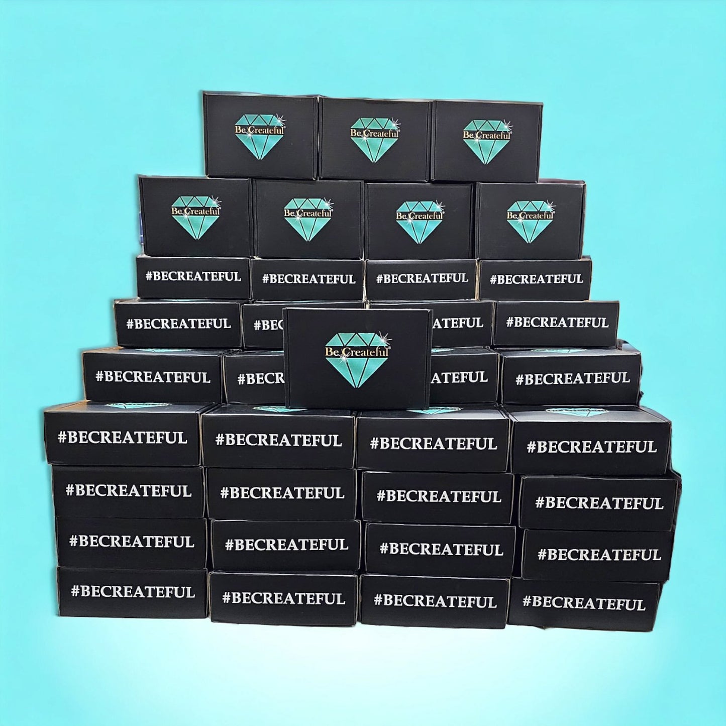 Be Createful Flatback Rhinestone Bling Box