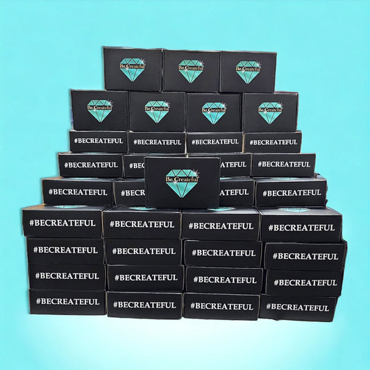 Be Createful Flatback Rhinestone Bling Box