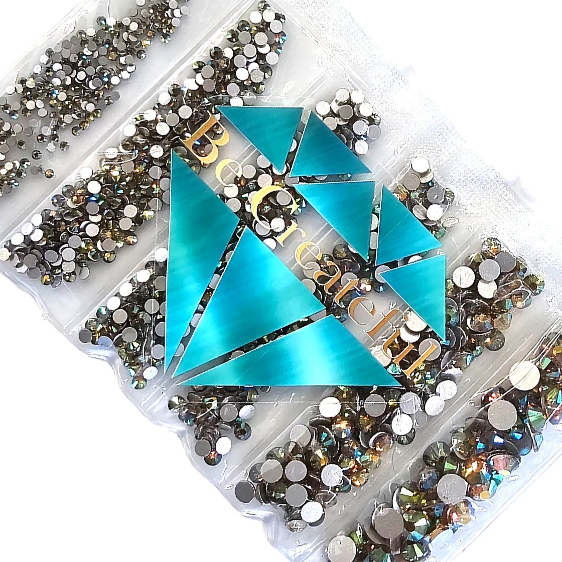 Be Createful - Multi-Size Dream Ghost Flatback Rhinestones