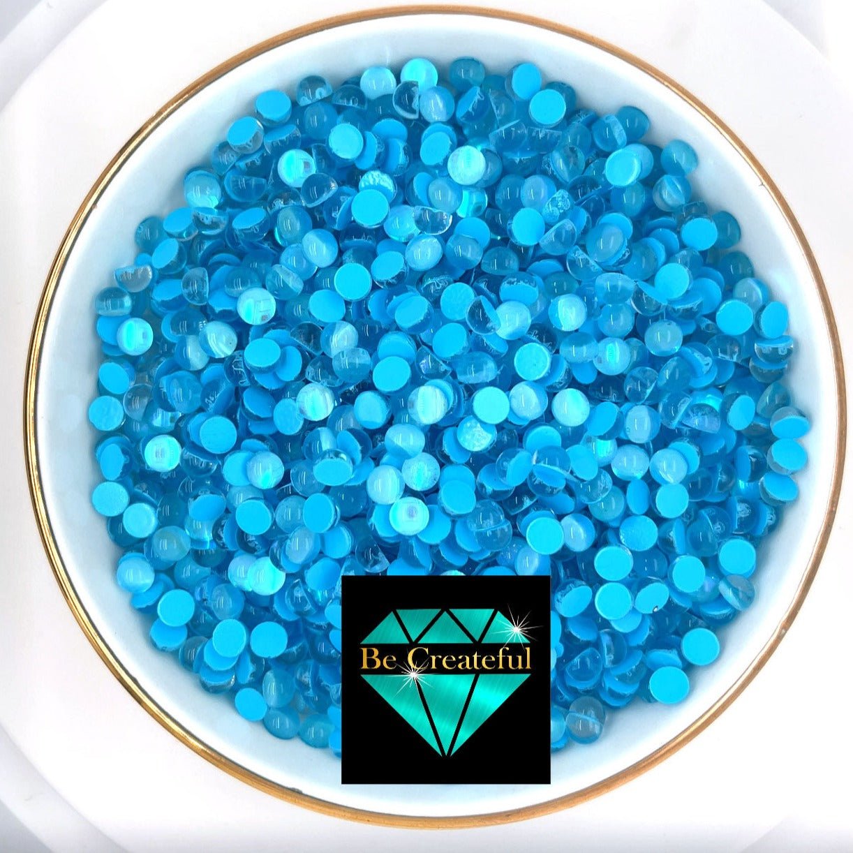 Blue Glass Mermaid Tears