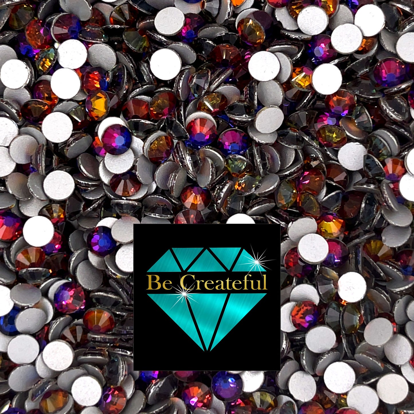 Chameleon Flatback Rhinestones - Flatback Rhinestones - FLATBACK Rhinestones - Rhinestones - Glass Rhinestones - 5⭐rated