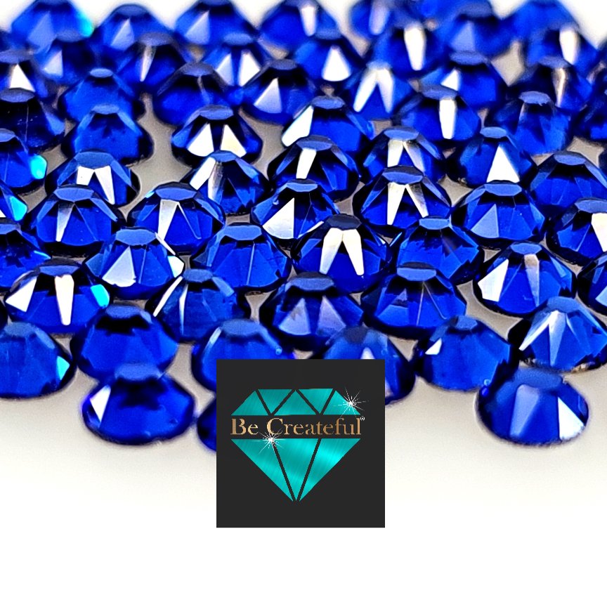 FLATBACK LUXE® Cobalt Blue Rhinestones