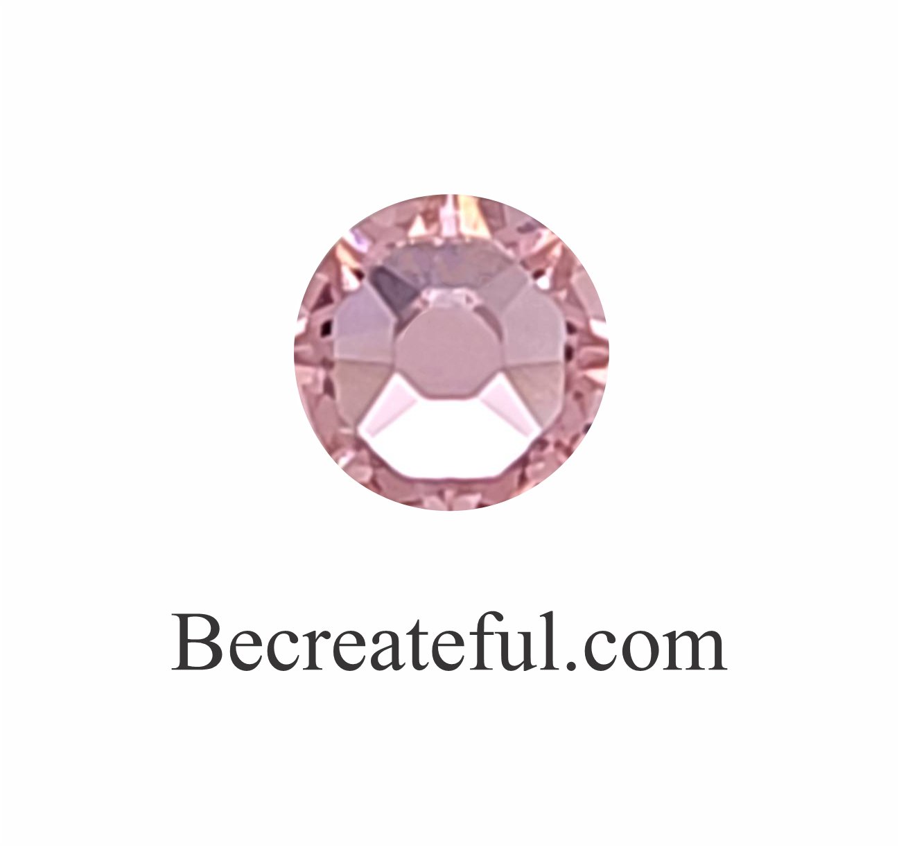 FLATBACK LUXE Pink Rhinestones - Pink Rhinestone - Pink Rhinestones - Glass Rhinestone - Rhinestone - Flatback Rhinestone