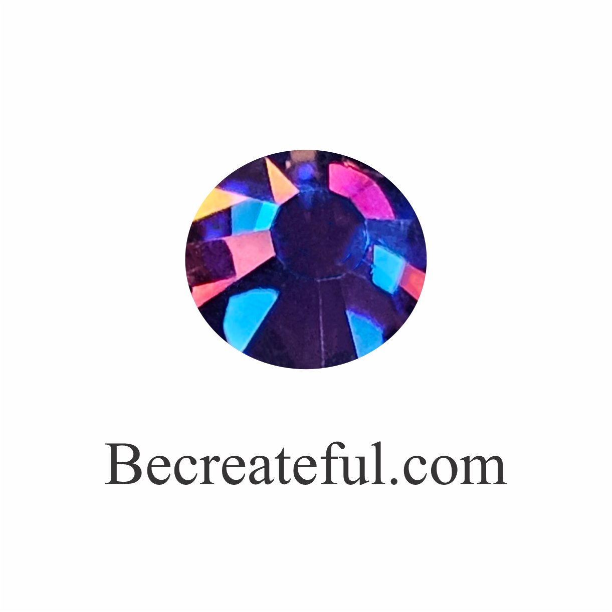 Flatback Mirage Cobalt Rhinestones