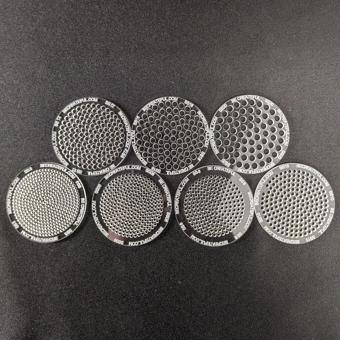 Be Createful Rhinestone Sorter Set Disc