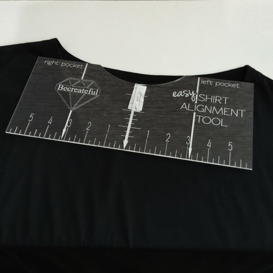 Rhinestone HTV Sublimation design placement tool Perfect placement