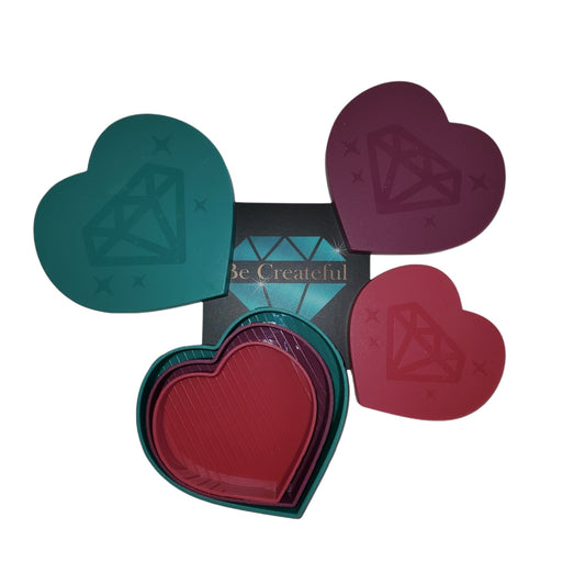 Rhinestone Shaker Trays are perfect for turning your stones upright making it easier to grab your rhinestones for placement.