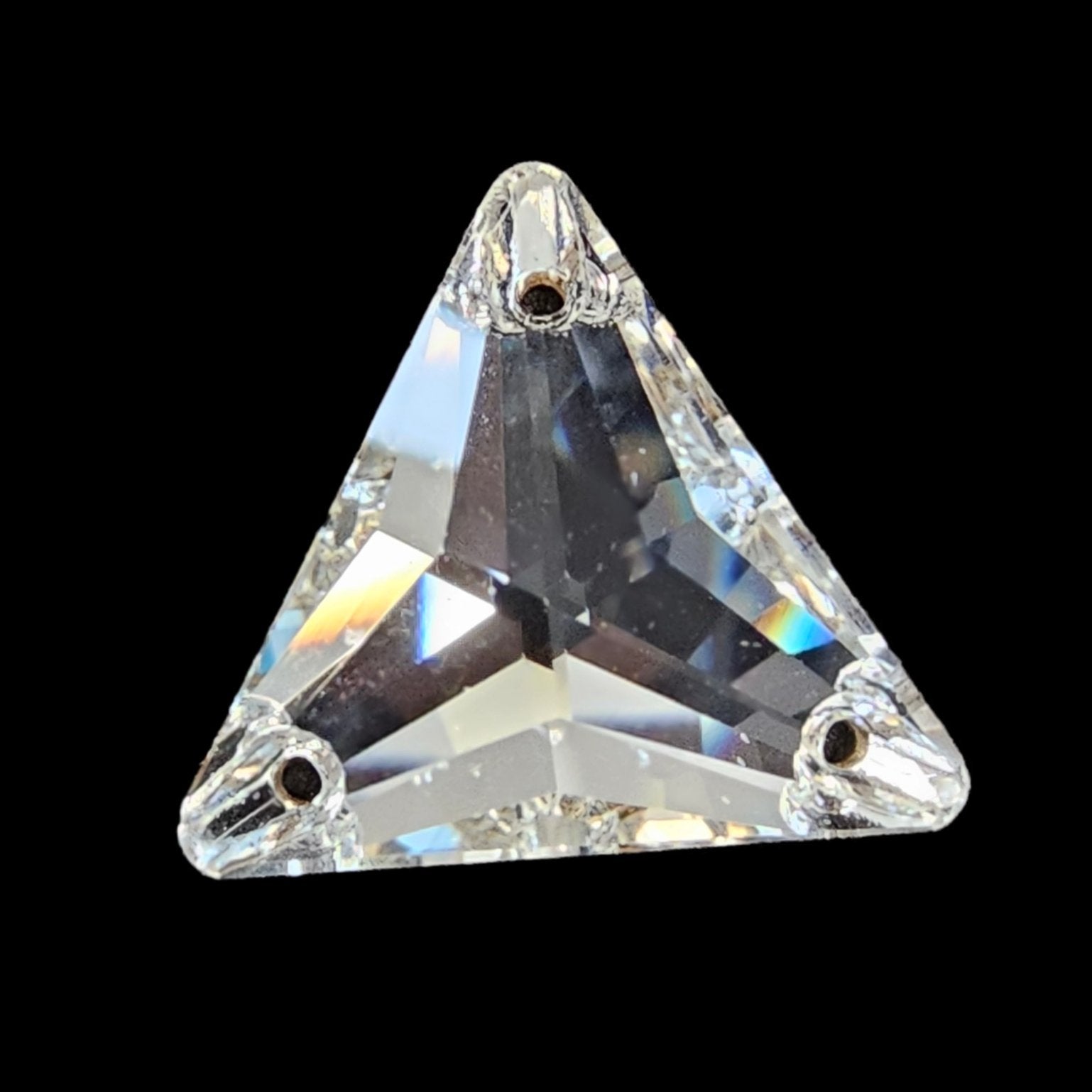 Crystal Triangle SHAPED Sew On Rhinestones