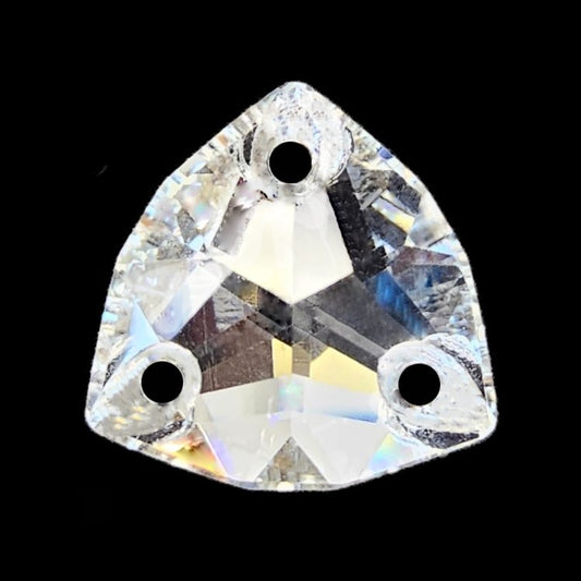 Fancy LUXE Glass Crystal Trilliant SHAPED Sew On Rhinestones