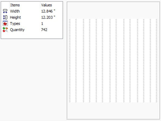 SS20 Single Line Rhinestone Transfer