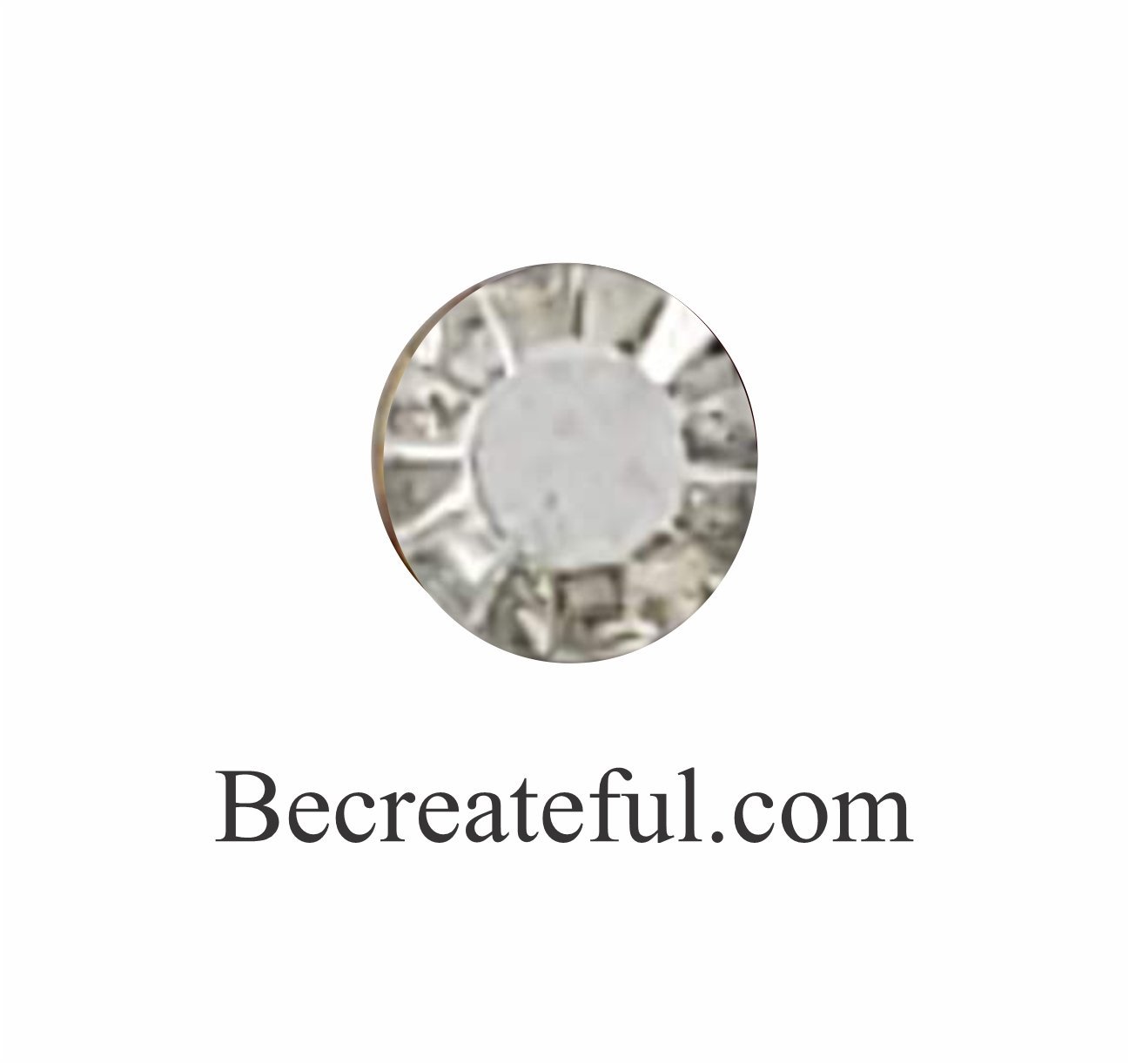 Korean Low Lead Silver Hematite Hotfix Rhinestones