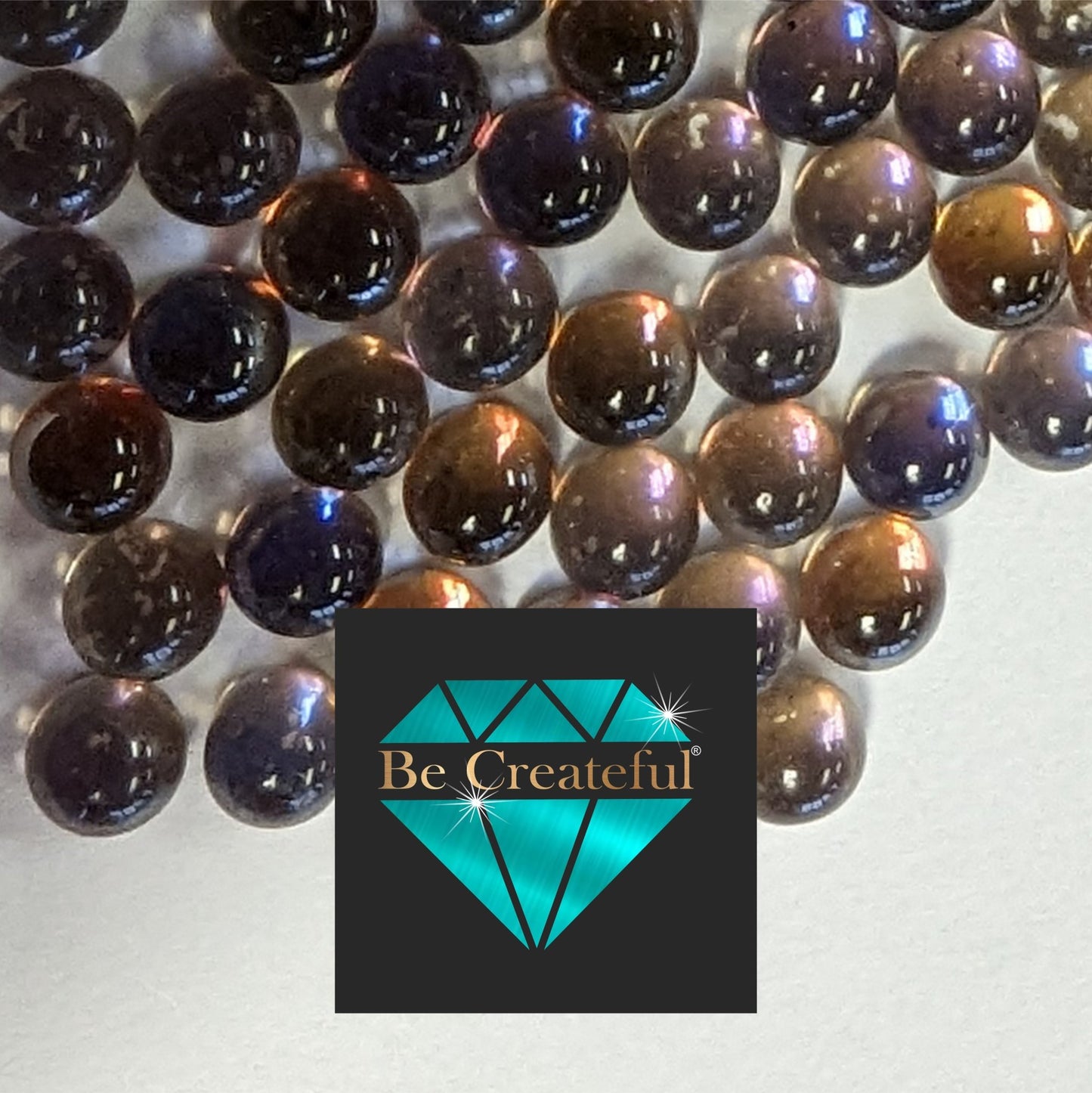 Mermaid Tears Smoked Topaz Glass