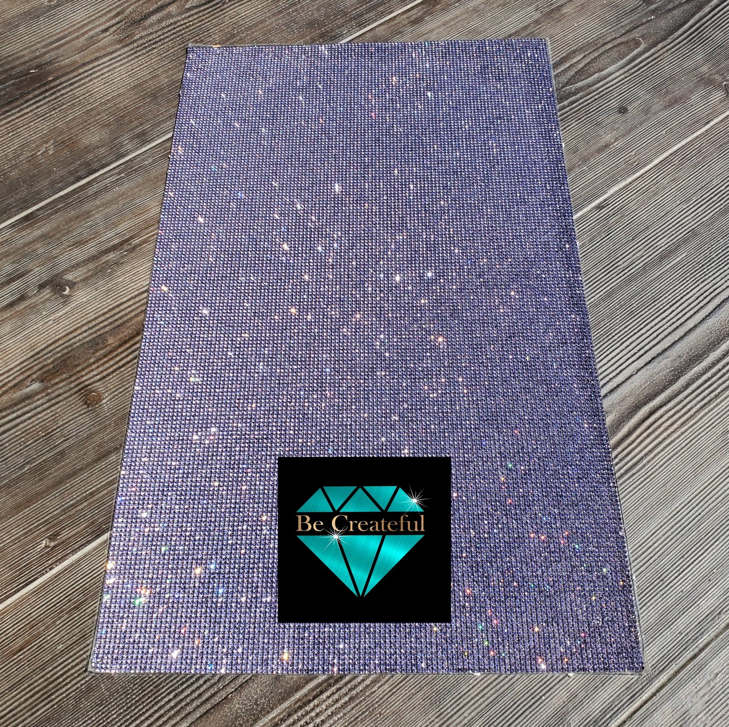 Adhesive Tanzanite Glass Rhinestone Sheet - Lavender Adhesive Rhinestone Sheets - Rhinestone Sheets. - Rhinestone decal