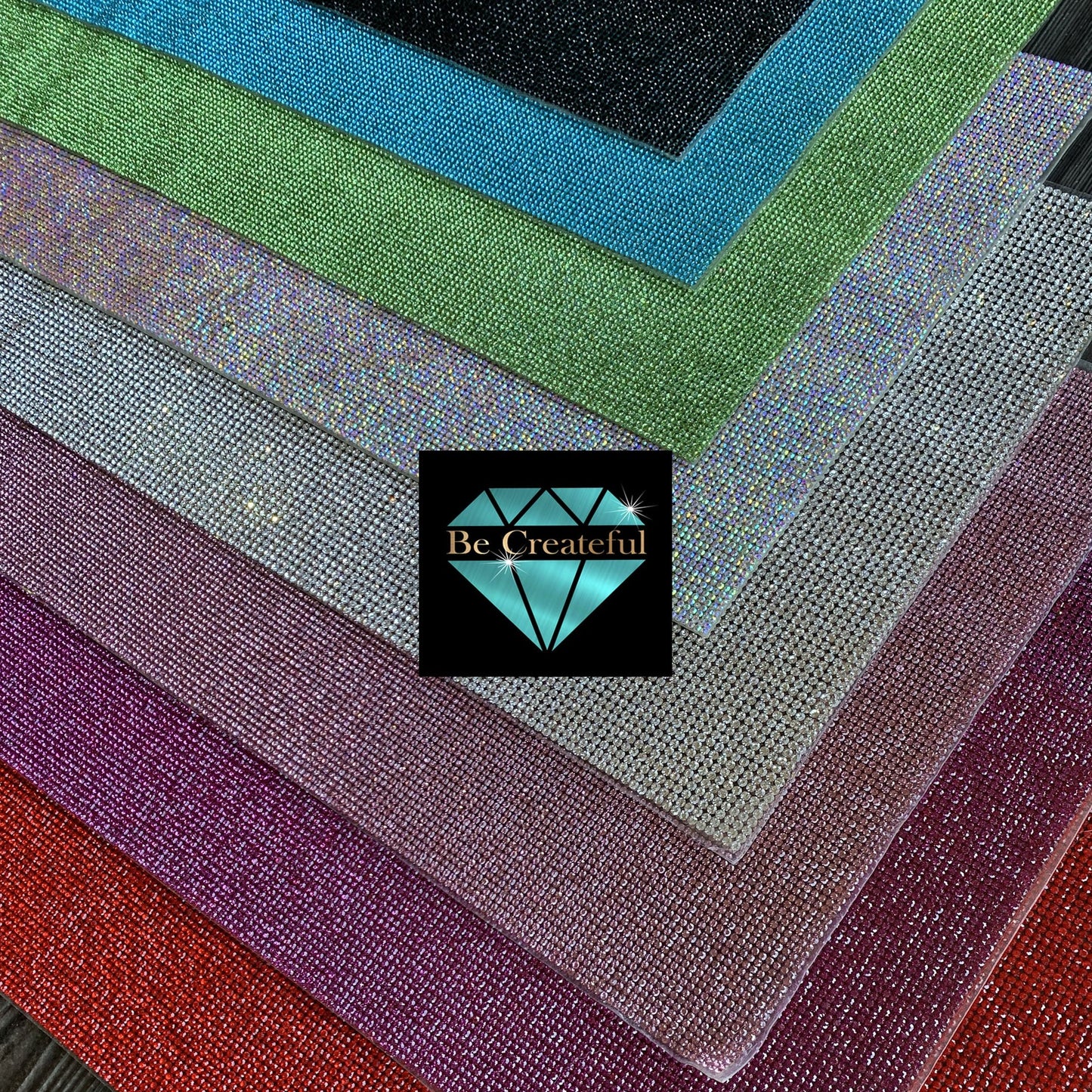 Adhesive Pink Glass Rhinestone Sheet - Pink Adhesive Rhinestone Sheets - Pink Rhinestone Sheets. - Rhinestone decal - Pink