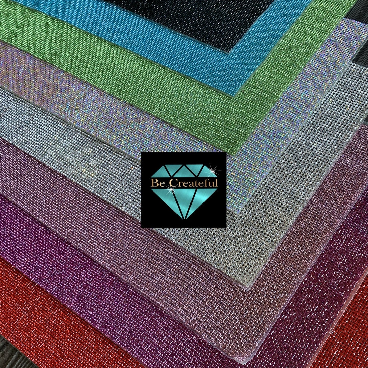 Adhesive Pink Glass Rhinestone Sheet - Pink Adhesive Rhinestone Sheets - Pink Rhinestone Sheets. - Rhinestone decal - Pink