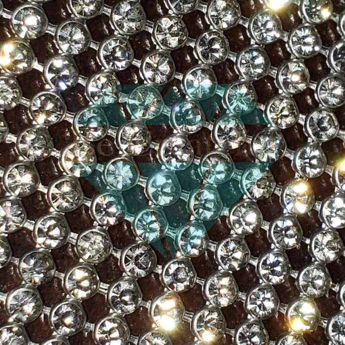 Crystal Mesh with Swarovski Crystals - Color : Iridescent