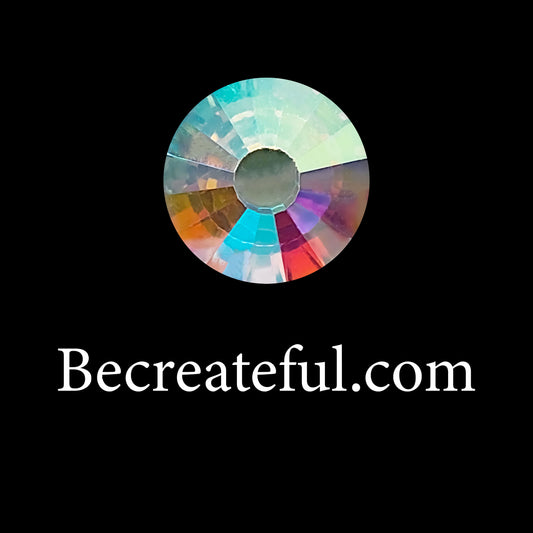 DMC Crystal AB Glass Hotfix Rhinestones - Be Createful, Beautiful Rhinestones at wholesale prices.