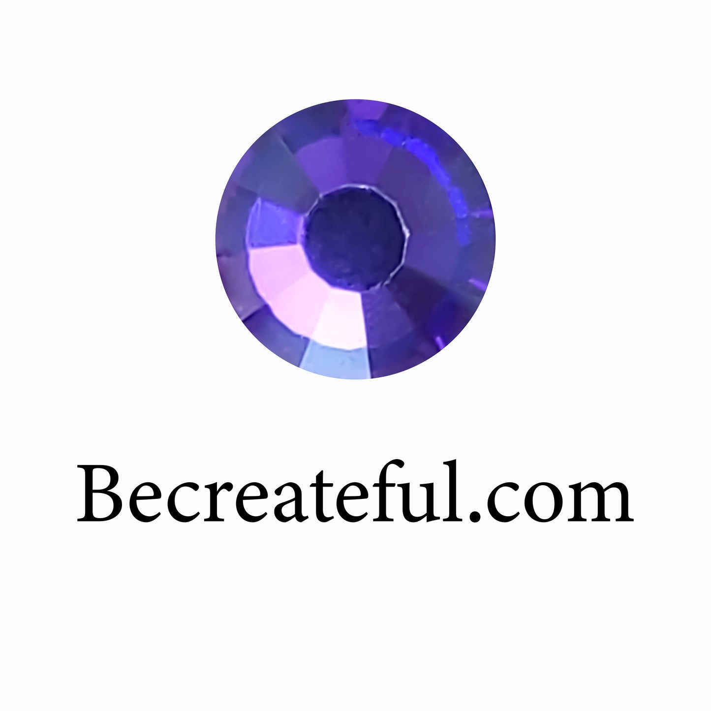 Flatback Purple Majesty Glass Rhinestones-Flatback Rhinestone Supplier -Flatback Glass Rhinestone -Foiled Flatback Rhinestone