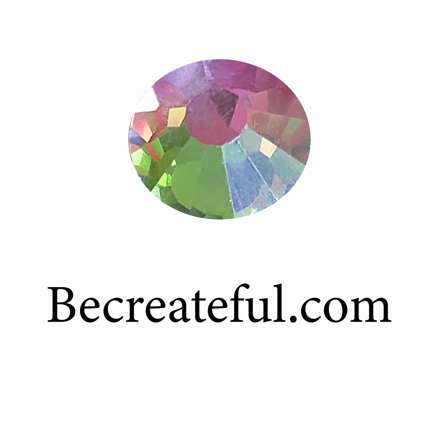 DMC Rainbow Glass Hotfix Rhinestones - DMC Hotfix Rhinestones