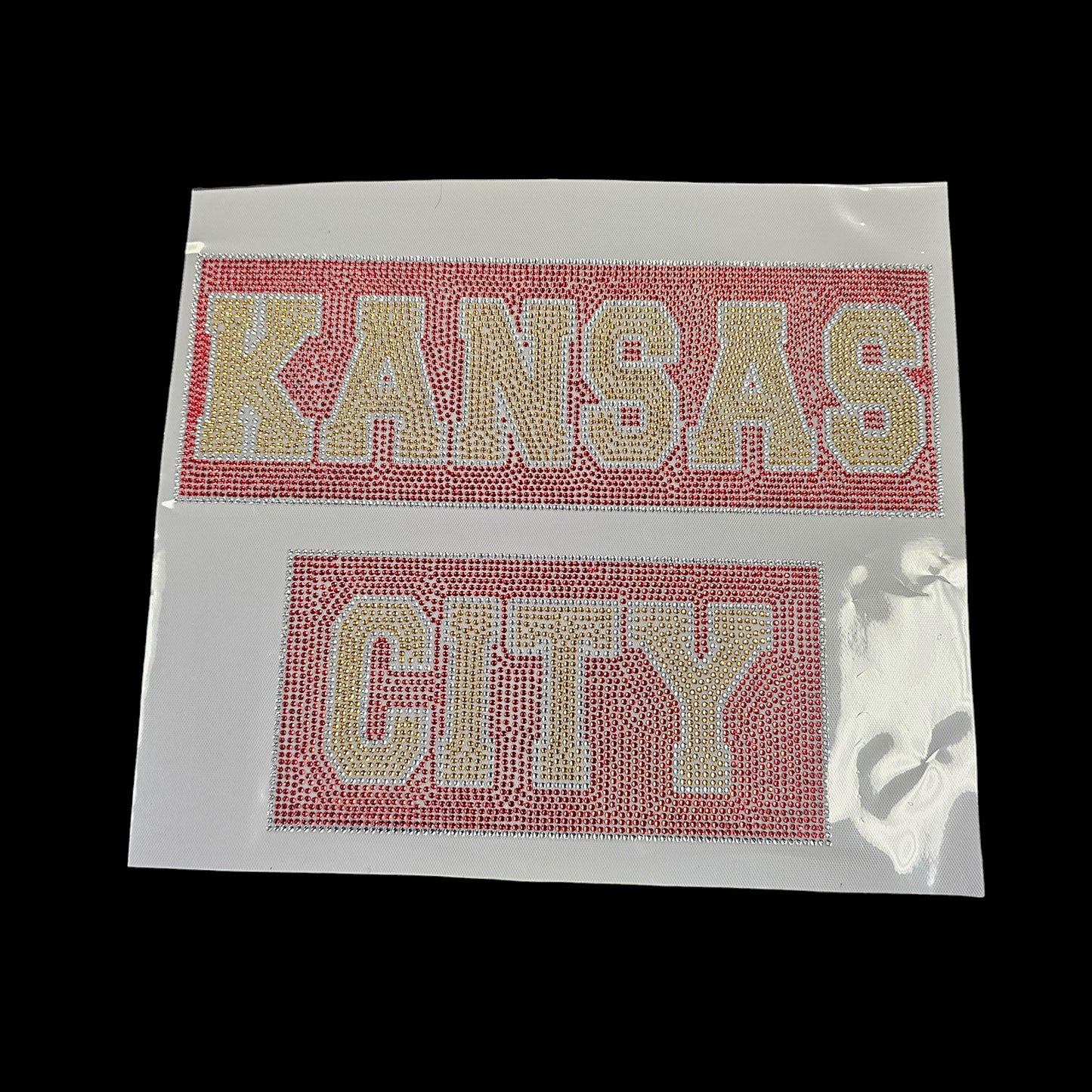 Kansas City Rhinestone Transfer