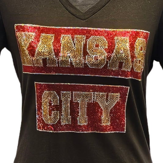 Kansas City Rhinestone Transfer